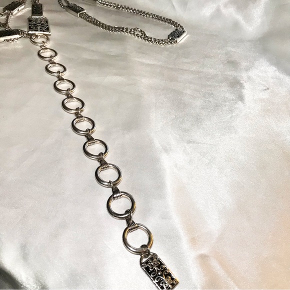 Metal Braided Rope Chain Link Belt - Picture 8 of 8